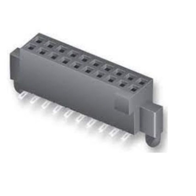 Samtec SFM Series PCB Socket, 10-Contact, 2-Row, 1.27mm Pitch