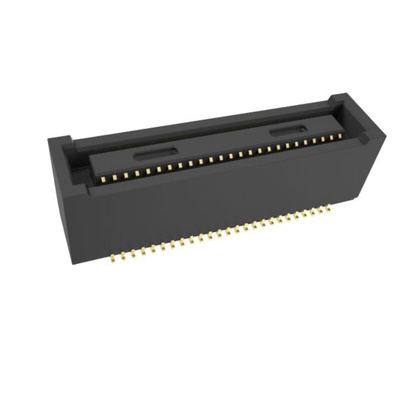 Amphenol Communications Solutions BergStak Series PCB Mount PCB Connector, 50-Contact, 2-Row, 0.4mm Pitch, Pin