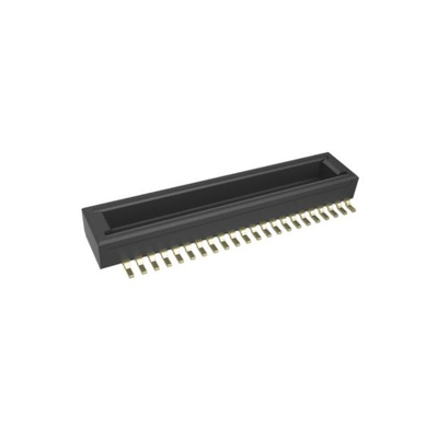 Amphenol Communications Solutions BergStak Series PCB Mount PCB Connector, 40-Contact, 2-Row, 0.4mm Pitch, Pin