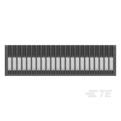 TE Connectivity MICRO CT Series Straight Cable Mount, IDC PCB Socket, 22-Contact, 1-Row, 1.2mm Pitch, IDC Termination