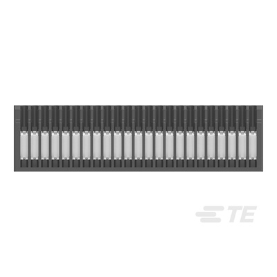 TE Connectivity MICRO CT Series Straight Cable Mount, IDC PCB Socket, 23-Contact, 1-Row, 1.2mm Pitch, IDC Termination
