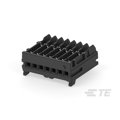 TE Connectivity MICRO CT Series Straight Cable Mount, IDC PCB Socket, 7-Contact, 1-Row, 1.2mm Pitch, IDC Termination