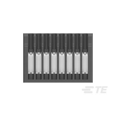 TE Connectivity MICRO CT Series Straight Cable Mount, IDC PCB Socket, 8-Contact, 1-Row, 1.2mm Pitch, IDC Termination
