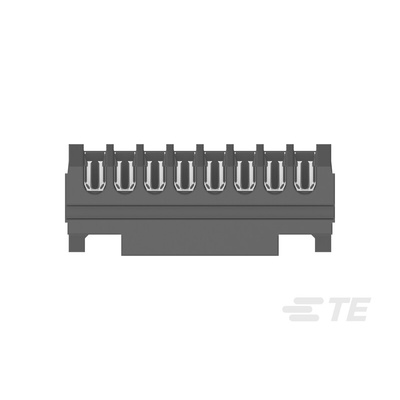 TE Connectivity MICRO CT Series Straight Cable Mount, IDC PCB Socket, 8-Contact, 1-Row, 1.2mm Pitch, IDC Termination