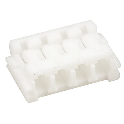 JST, EH Female Connector Housing, 2.5mm Pitch, 4 Way, 1 Row