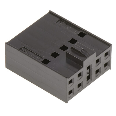 Molex, C-Grid III Female Connector Housing, 2.54mm Pitch, 10 Way, 2 Row