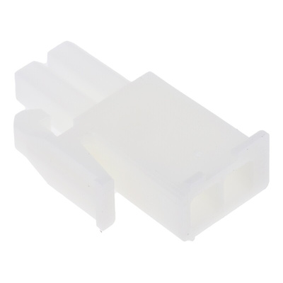 TE Connectivity, Mini-Universal MATE-N-LOK Male Connector Housing, 4.2mm Pitch, 2 Way, 1 Row