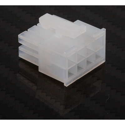 Molex, Mini-Fit Jr Receptacle Connector Housing, 4.2mm Pitch, 8 Way, 2 Row
