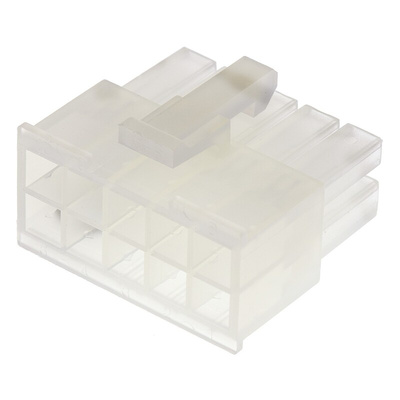 Molex, Mini-Fit Jr Female Connector Housing, 4.2mm Pitch, 10 Way, 2 Row
