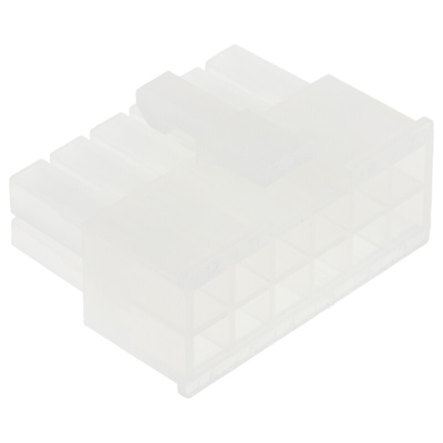 Molex, Mini-Fit Jr Female Connector Housing, 4.2mm Pitch, 12 Way, 2 Row