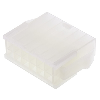 Molex, Mini-Fit Jr Male Connector Housing, 4.2mm Pitch, 12 Way, 2 Row