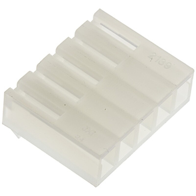 Molex, 2139 Female Connector Housing, 3.96mm Pitch, 5 Way, 1 Row