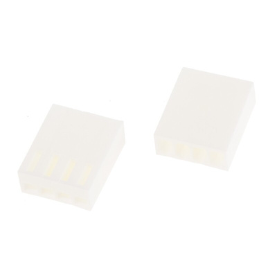 Molex, KK 254 Female Connector Housing, 2.54mm Pitch, 4 Way, 1 Row