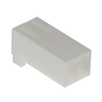 Molex, 2695 Female Connector Housing, 2.54mm Pitch, 2 Way, 1 Row