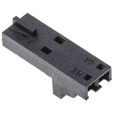 Molex, SL Female Connector Housing, 2.54mm Pitch, 2 Way, 1 Row