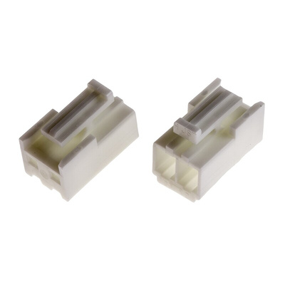 JST, VHR Female Connector Housing, 3.96mm Pitch, 2 Way, 1 Row