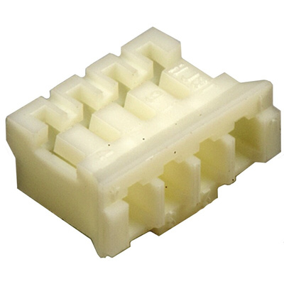 JST, PHR Female Connector Housing, 2mm Pitch, 4 Way, 1 Row