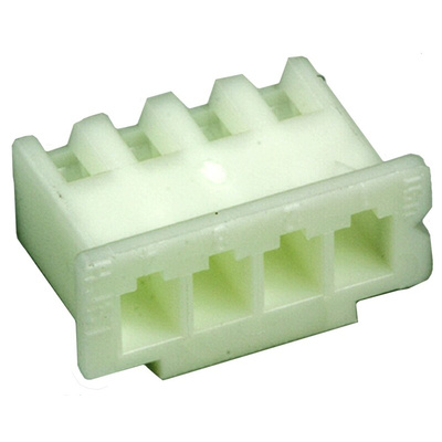 JST, XHP Female Connector Housing, 2.5mm Pitch, 4 Way, 1 Row