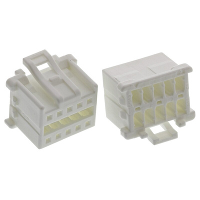 Molex, MicroClasp Female Connector Housing, 2mm Pitch, 10 Way, 2 Row