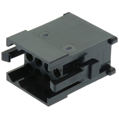 ITT Cannon, Trident Male Connector Housing, 5.08mm Pitch, 12 Way, 3 Row