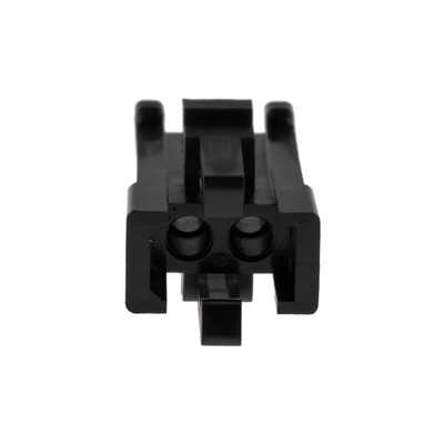 ITT Cannon, Trident Male Connector Housing, 5.08mm Pitch, 2 Way, 1 Row