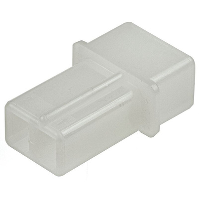 TE Connectivity, Commercial MATE-N-LOK Female Connector Housing, 5.08mm Pitch, 2 Way, 1 Row