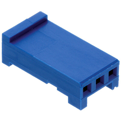 TE Connectivity, AMPMODU HE13/HE14 Female Connector Housing, 2.54mm Pitch, 3 Way, 1 Row