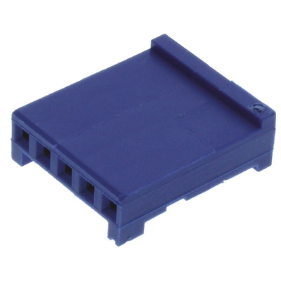 TE Connectivity, AMPMODU HE13/HE14 Female Connector Housing, 2.54mm Pitch, 5 Way, 1 Row