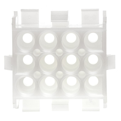 TE Connectivity, Universal MATE-N-LOK Female Connector Housing, 6.35mm Pitch, 12 Way, 3 Row