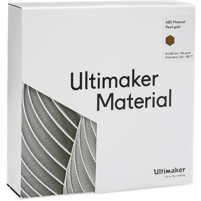 Ultimaker 2.85mm Gold ABS 3D Printer Filament, 750g
