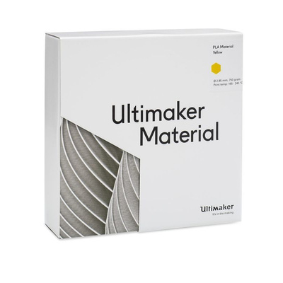 Ultimaker 2.85mm Yellow PLA 3D Printer Filament, 750g