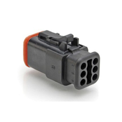 Amphenol Industrial, AT Automotive Connector Plug 6 Way, Crimp Termination
