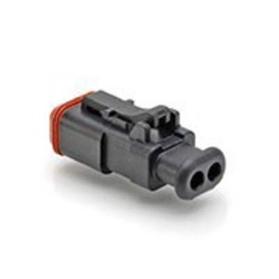 Amphenol Industrial, AT Automotive Connector Plug 2 Way, Crimp Termination