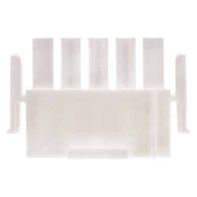 TE Connectivity, Universal MATE-N-LOK Male Connector Housing, 6.35mm Pitch, 5 Way, 1 Row