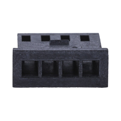 TE Connectivity, AMPMODU MOD II Female Connector Housing, 2.54mm Pitch, 4 Way, 1 Row