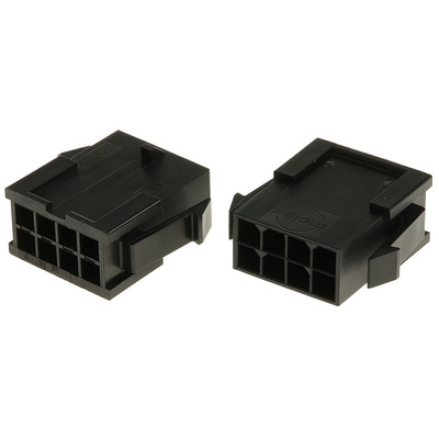 Molex, Micro-Fit 3.0 Male Connector Housing, 3mm Pitch, 8 Way, 2 Row
