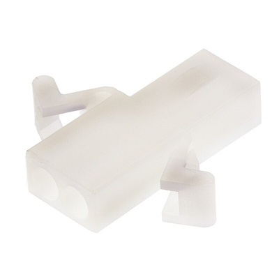 Molex, STANDARD .062" Female Connector Housing, 3.68mm Pitch, 2 Way, 1 Row