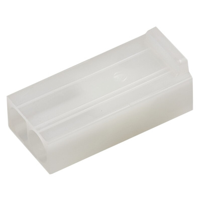 Molex, STANDARD .093" Male Connector Housing, 6.7mm Pitch, 2 Way, 1 Row