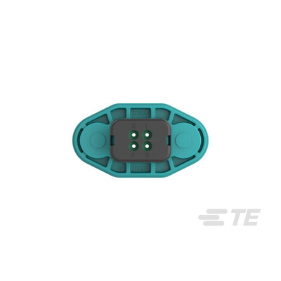 TE Connectivity, AMPSEAL 16 Connector Housing Plug 4 Way, Crimp Termination