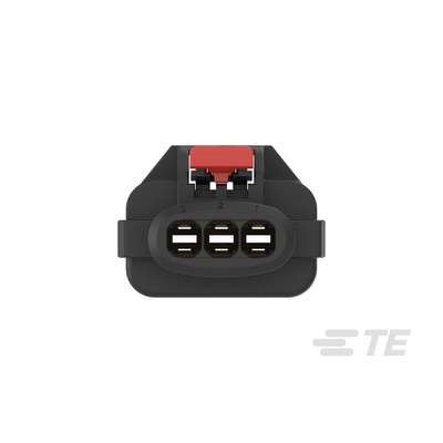 TE Connectivity, AMP MPC 2.8 Automotive Connector Socket 3 Way, Cable Termination