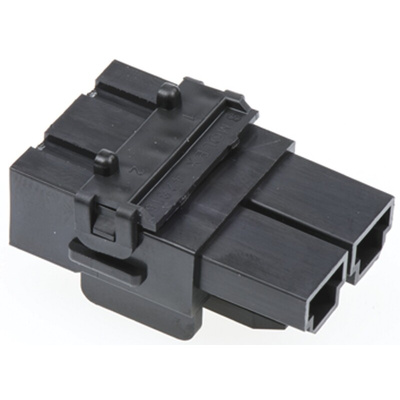 Molex, Mini-Fit Sr Female Connector Housing, 10mm Pitch, 2 Way, 1 Row