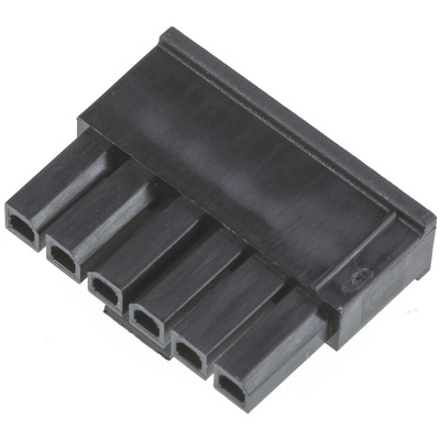 Molex, Micro-Fit 3.0 Female Connector Housing, 3mm Pitch, 6 Way, 1 Row