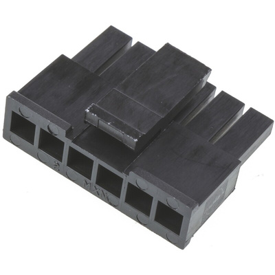 Molex, Micro-Fit 3.0 Female Connector Housing, 3mm Pitch, 6 Way, 1 Row