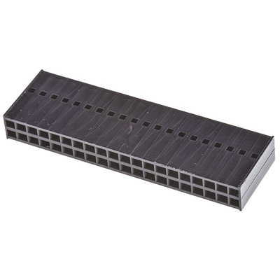 Molex, C-Grid III Female Connector Housing, 2.54mm Pitch, 40 Way, 2 Row