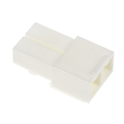 JST, VL Male Connector Housing, 6.2mm Pitch, 2 Way, 1 Row