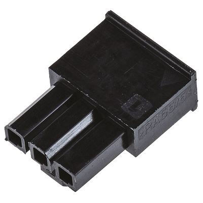 TE Connectivity, Micro MATE-N-LOK Female Connector Housing, 3mm Pitch, 3 Way, 1 Row