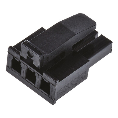 TE Connectivity, Micro MATE-N-LOK Female Connector Housing, 3mm Pitch, 3 Way, 1 Row