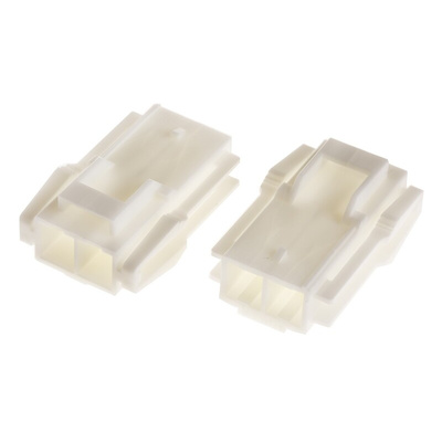 JST, VL Female Connector Housing, 6.2mm Pitch, 2 Way, 1 Row