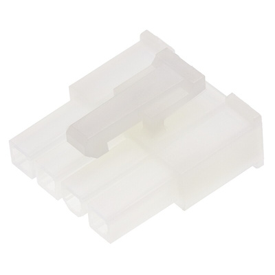 Molex, Mini-Fit Jr Female Connector Housing, 4.2mm Pitch, 4 Way, 1 Row