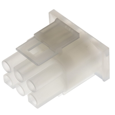 Molex, MLX Male Connector Housing, 6 Way, 2 Row